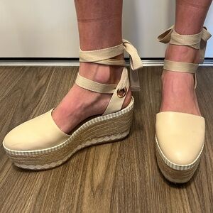 Tory Burch wedged espadrilles